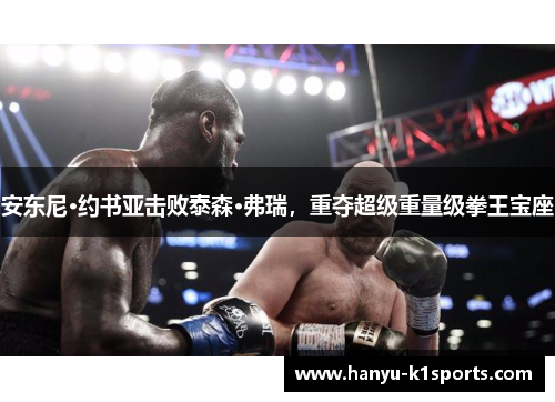 安东尼·约书亚击败泰森·弗瑞，重夺超级重量级拳王宝座